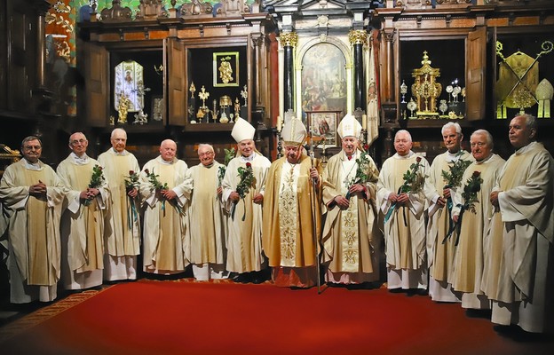 Dwunastu diamentowych jubilatów spotkało się w katedrze wawelskiej
