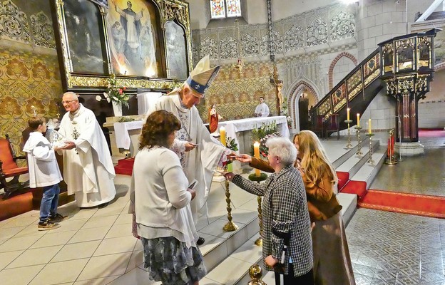 Podziękowanie przedstawicieli apostolatu