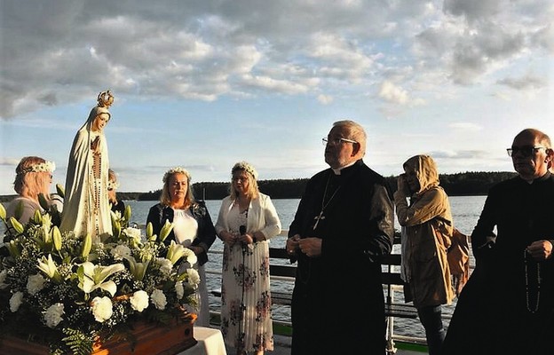 Modlitwom polecano pływających po mazurskich jeziorach