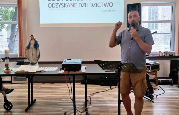 Łukasz Lesiów w konferencji o odzyskanym dziedzictwie Boga