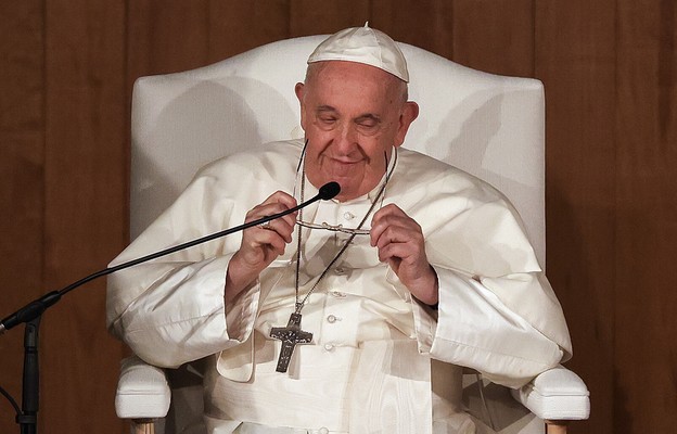 Papież Franciszek podczas ŚDM w Lizbonie
