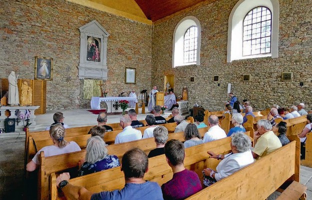 Uroczystość odpustowa odbyła się w odbudowanym wnętrzu kościoła