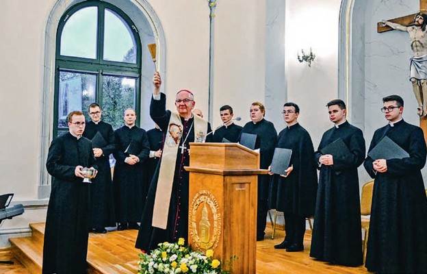 Poświęcenie sali im. bp. Mariana Leona Fulmana