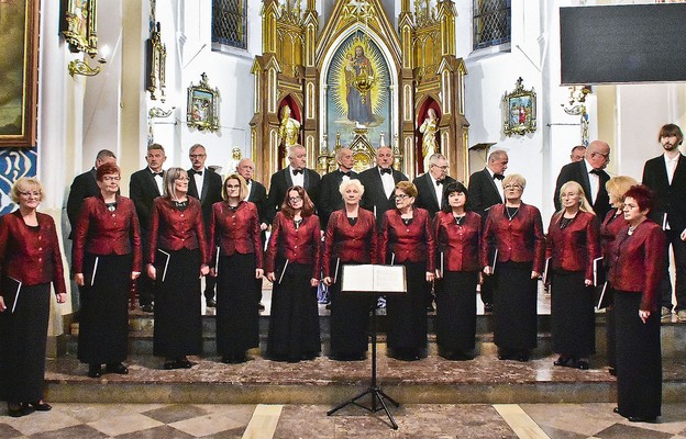 Frampolski chór w dniu jubileuszu