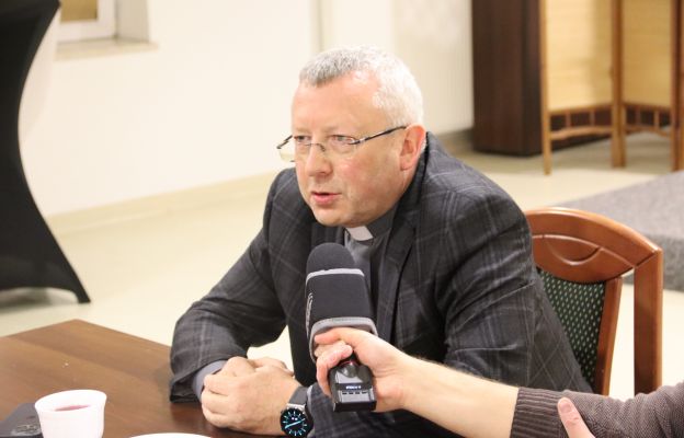Gościem spotkania był ks. dr hab. Tadeusz Stanisławski
