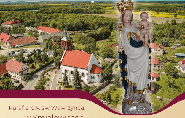 Odrestaurowana figura Matki Bożej stała się także motywem przewodnim kalendarza parafialnego