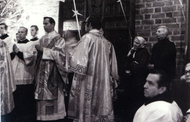 Udzielenie sakry biskupiej ks. Pawłowi Sosze przez kard. Karola Wojtyłę 26.12.1973