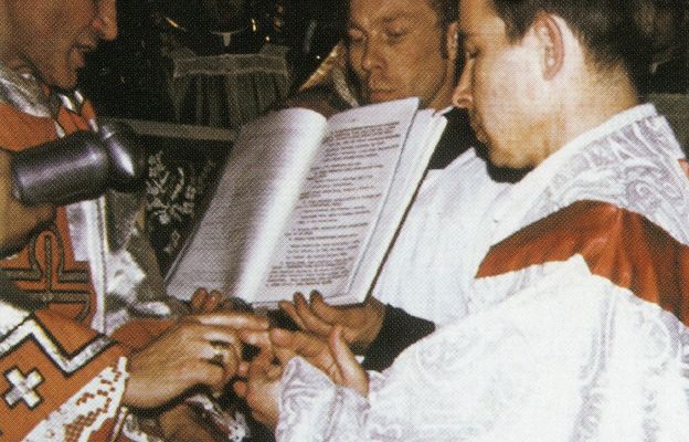 Udzielenie sakry biskupiej ks. Pawłowi Sosze przez kard. Karola Wojtyłę 26.12.1973