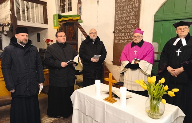 Ubiegłoroczne nabożeństwo ekumeniczne w Pasłęku