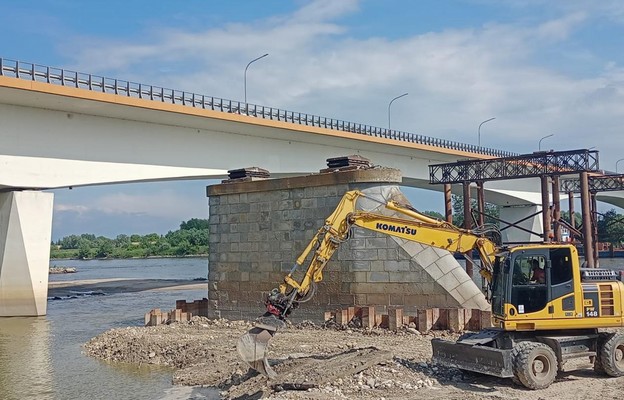 Miejsce pod nowy most w Sandomierzu