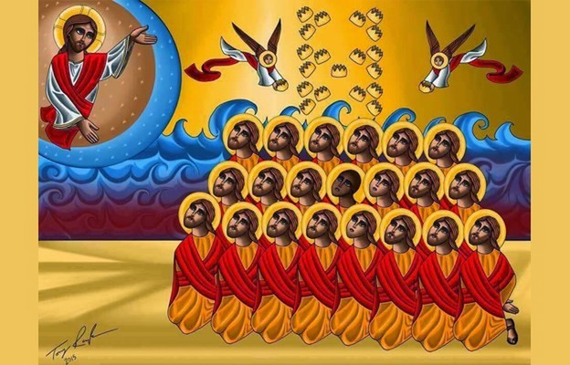 Po raz pierwszy wspomnienie 21 koptyjskich męczenników