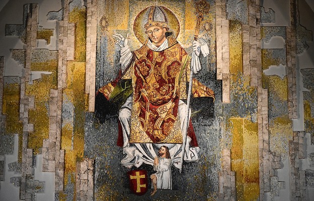 Mozaika św. Stanisława BM – charakterystyczny element wystroju kościoła na os. Bukowym