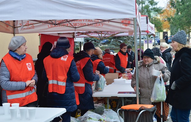 Caritas kielecka podejmuje szereg działań pomocowych