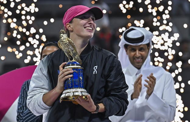Turniej WTA w Dausze - Świątek: jestem naprawdę dumna z siebie