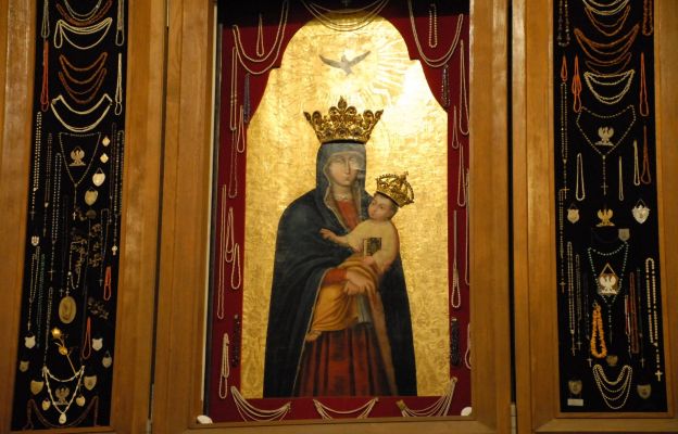 Obraz Matki Bożej Pocieszenia w kościele pw. św. Klemensa Dworzaka we Wrocławiu przy Alei Pracy