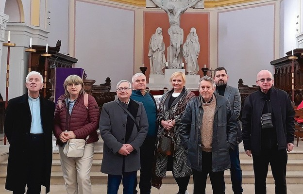 Delegacja związana z procesem beatyfikacyjnym Sługi Bożego ks. Antoniego
Dujlovića
