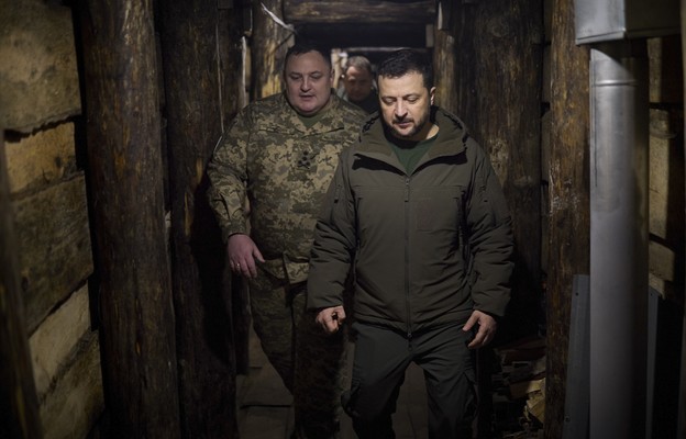 USA/ Prezydent Ukrainy Zełenski: nie mamy już prawie artylerii