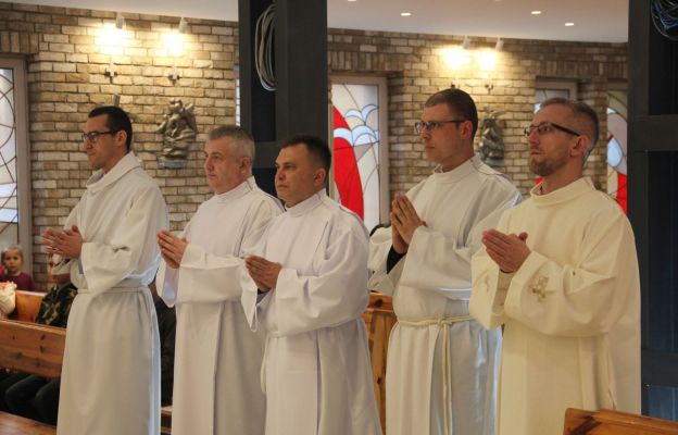 Kandydatami do diakonatu stałego zostało 5 mężczyzn z naszej diecezji