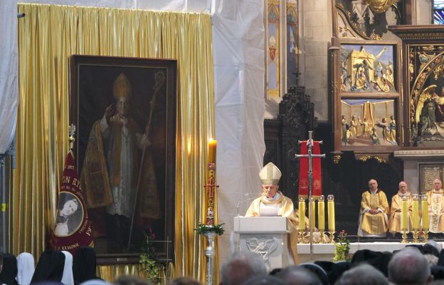 Homilię wygłosił abp Mokrzycki