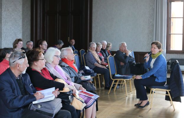 Spotkanie w Sali Sesyjnej na Dworcu PKP we Wrocławiu