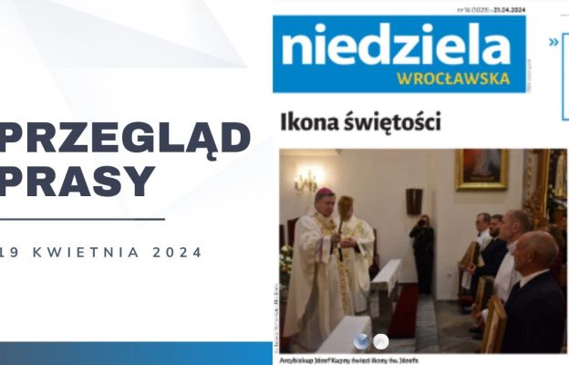 Przegląd Niedzieli Wrocławskiej na 21 kwietnia 2024