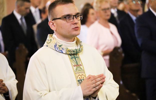 Ks. Marcin Kirkiewicz, kapłan diecezji świdnickiej, wyświęcony na kapłana w 2022 roku