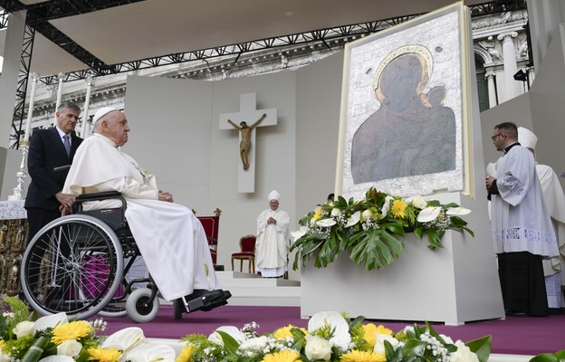Wenecja: Franciszek podziękował za wizytę, modlił się za Haiti, Ukrainę i Ziemię Świętą