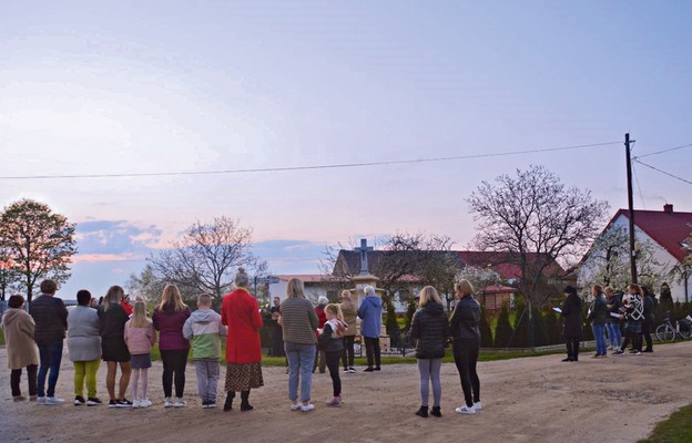 Ubiegłoroczne nabożeństwo majowe w Głuszynie