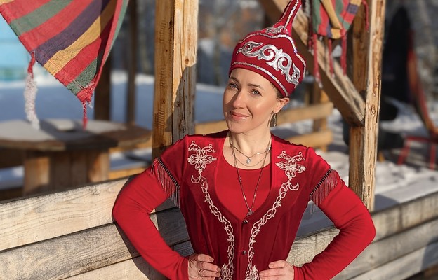 Wiktoria Skalmierska - repatriantka z Kazachstanu, tancerka w łódzkim Zespole Pieśni i Tańca Poltex