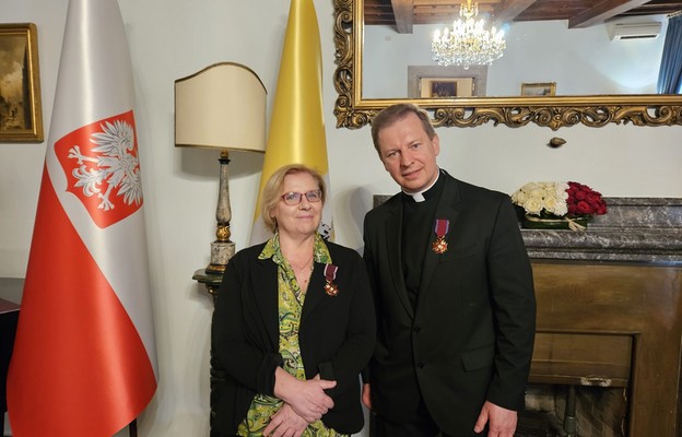 Złoty Krzyż Zasługi dla włoskiej dziennikarki i kierownika sekcji polskiej Vatican News