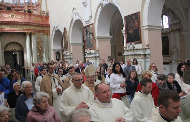Głównym punktem pielgrzymki była Msza św. pod przewodnictwem bp. Tadeusza Lityńskiego