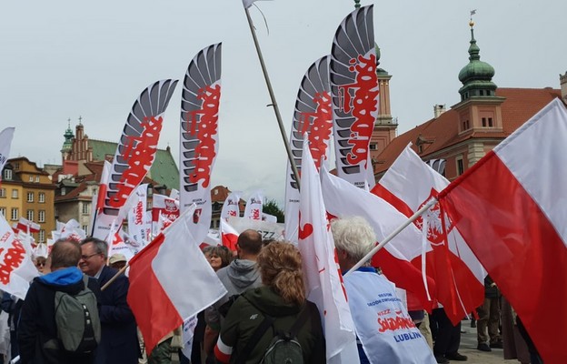 Wielki protest rolników w Warszawie