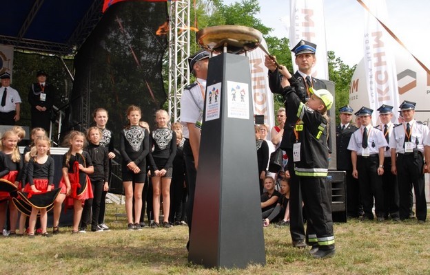 Gdy zapłonie olimpijski znicz, rozpocznie się rywalizacja najmłodszych strażaków