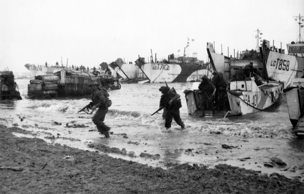 Desant na plaże Normandii, czerwiec 1944 r.