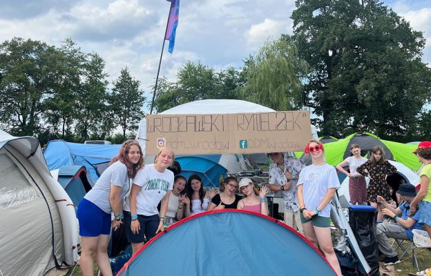 Wrocławski Ryneczek na polu namiotowym w Kokotku