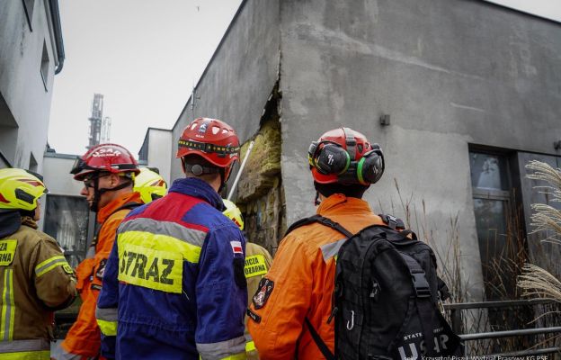 Wybuchy w szpitalu w Puszczykowie. Są ranni