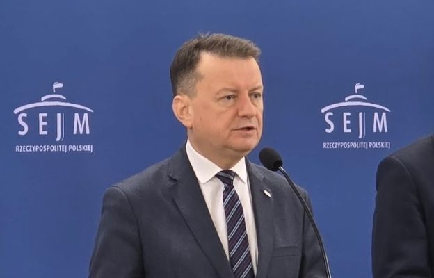 Uchylą immunitet M. Błaszczakowi, bo ujawnił plany PO obrony kraju na linii Wisły?
