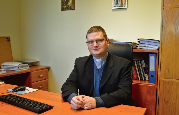 Ks. Maciej Gaik, biskupi wizytator ds. standardów ochrony małoletnich w diecezji sosnowieckiej