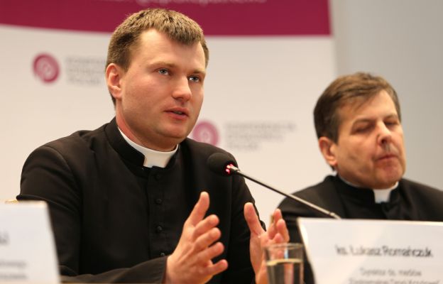 ks. Łukasz Romańczuk w Sekretariacie Konferencji Episkopatu Polski