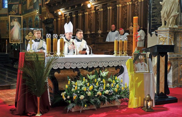 Modlitwie przewodniczył bp Krzysztof Nitkiewicz