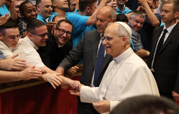 Papież Leon XIV spotkał się z seminarzystami z całego świata